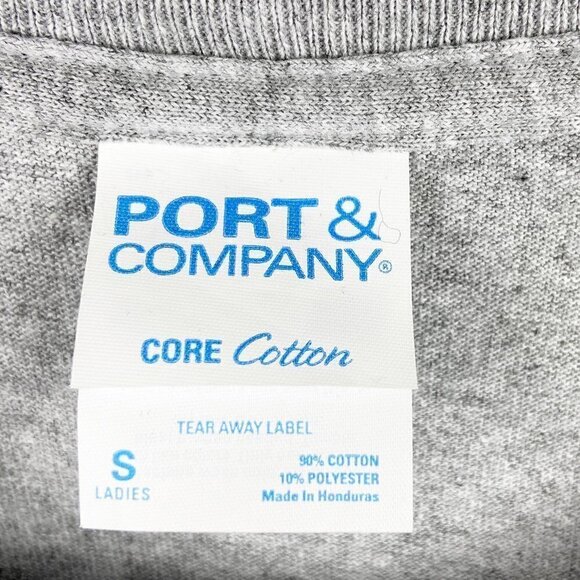 July Girls Gray Graphic Tee Shirt Crewneck Small - Picture 4 of 5